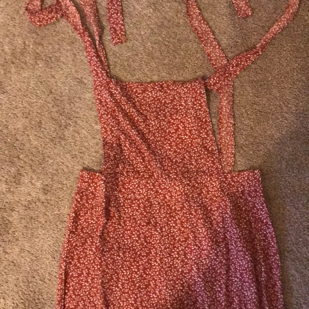 Kittenish Burnt Orange overalls - brand new